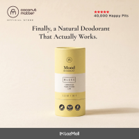Coconut Matter MOOD Natural Deodorant BLISS 35g | Hot & Humid Tested | All-Day Fresh | Vegan & Aluminum-Free l Citrus