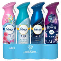 SUNPLAN.PH Febreze Air Refresher Variety Pack 8.8 oz 4-count Assorted Scents