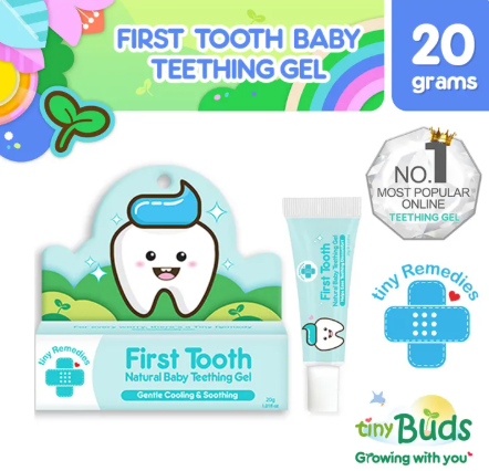 Tiny Remedies First Tooth Natural Baby Teething Gel
