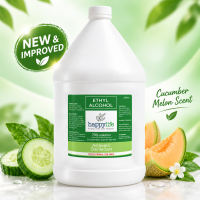 Ethyl Alcohol 70% 1 Gallon (3.5L) – Antibacterial Antiviral FDA Approved Moisturizing Skin-Friendly with Pleasant Scent Deep Cleansing