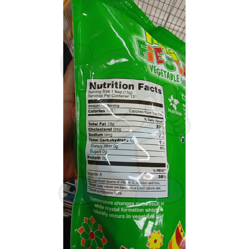 UFC Hapi Fiesta Vegetable Oil ( 2 x 2 Litres ) review and price