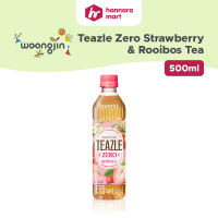 Woongjin Teazle Zero Strawberry and Rooibos Tea Drink 500ml | Hannara Mart