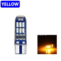 VANKA Waterproof Silicone T10 Led Bulb Park Light Car Dome Light W5W 194 168 15SMD 4014 Side Wedge Replacement Car Interior Light