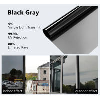 Window Tint Glass Film One Way Mirror Window Film Daytime Privacy Heat Control Anti UV Window Tint for Home Tint Film Window Sticker Glass Stickers