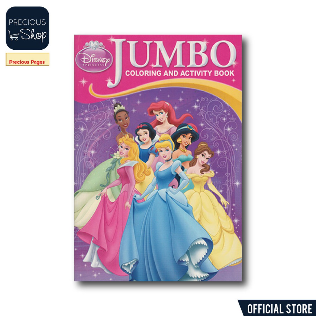 Disney Princess Jumbo Coloring and Activity Book