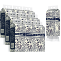 【1/2/5/10 Packs】RoyoPanda Tissues Paper Kitchen Tissue Hanging Pull-Down Tissue Super Absorbent And Ultra Soft Eco-Friendly Facial Tissues 5000 Sheets 4-Ply