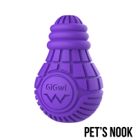 Interactive Rubber Bulb - Treat Dispensing Fetch & Chew Toy by GiGwi