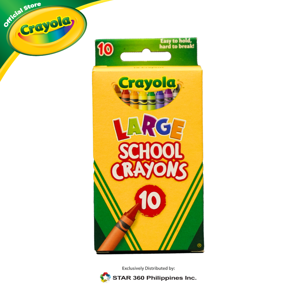 Crayola Crayons Large 10s