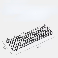 Cat Repellent Mat Plastic Spike Deterrent Garden Sofa Pet Barrier Indoor Outdoor Digging Scratch Protection Flexible Cuttable