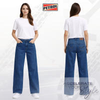 Petrol Ladies Basic Denim Sailor Jeans Mid-Waist Fitting 192167-U (Medium Shade)