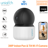 Uniarch Uho-S3E-M3 3MP Indoor Pan & Tilt WiFi Camera Built-in Mic & Speaker Two-way Audio IR Night Vision  Human Body Detection Motion detection Support 256G Micro SD card