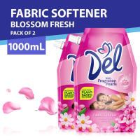 Del Blossom Fresh Fabric Softener (1000 mL SUP) Set of 2