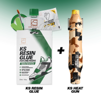 KS Resin Glue – Strong Shoe Glue for Sneakers | Sole Repair Adhesive Kit for Cracks & Sole Separation KSORIGINAL