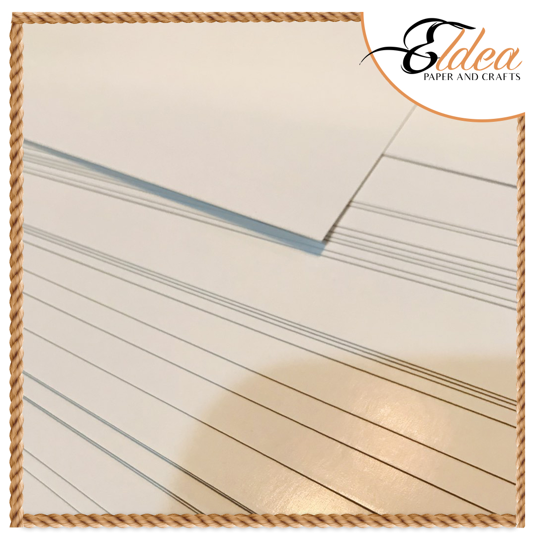 25pcs Short/A4/Long C2S Coated Paper Sheet for Calling Card Boxes Magazine Gift Card Invitation Notebook/Book Cover Brochures Leaflets DIY Projects (not prefer for inkjet)