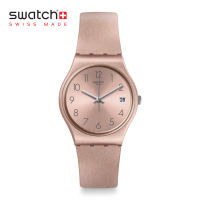 Swatch Gent PINKBAYA GP403 Pale Pink Silicone Strap Watch