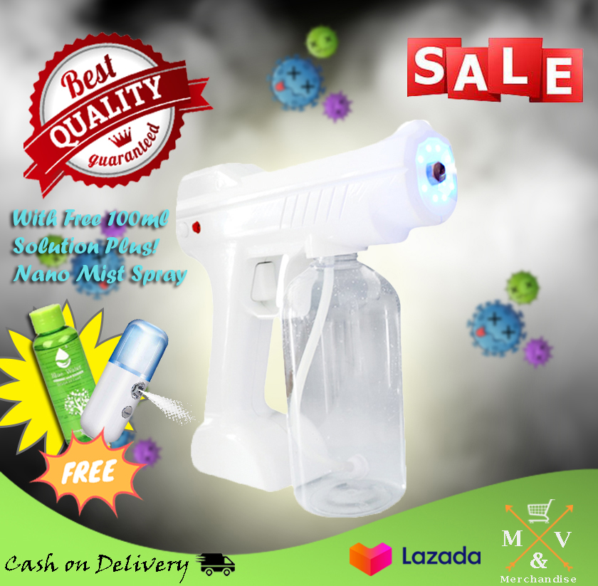 M&V Merchandise Wireless Disinfection Spray Gun Mist/ Disinfection Spray Mist/ Wireless