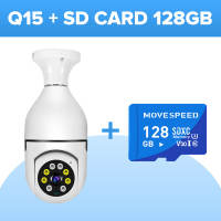 V380 Pro Q15 Cctv Camera WiFi Wireless Indoor cctv camera connect cellphone Auto Tracking 360° rotation 3D Panoramic Security 1080p two way audio Voice Bulb PTZ IP Camera 10M Night Vision CCTV With E27 Standard