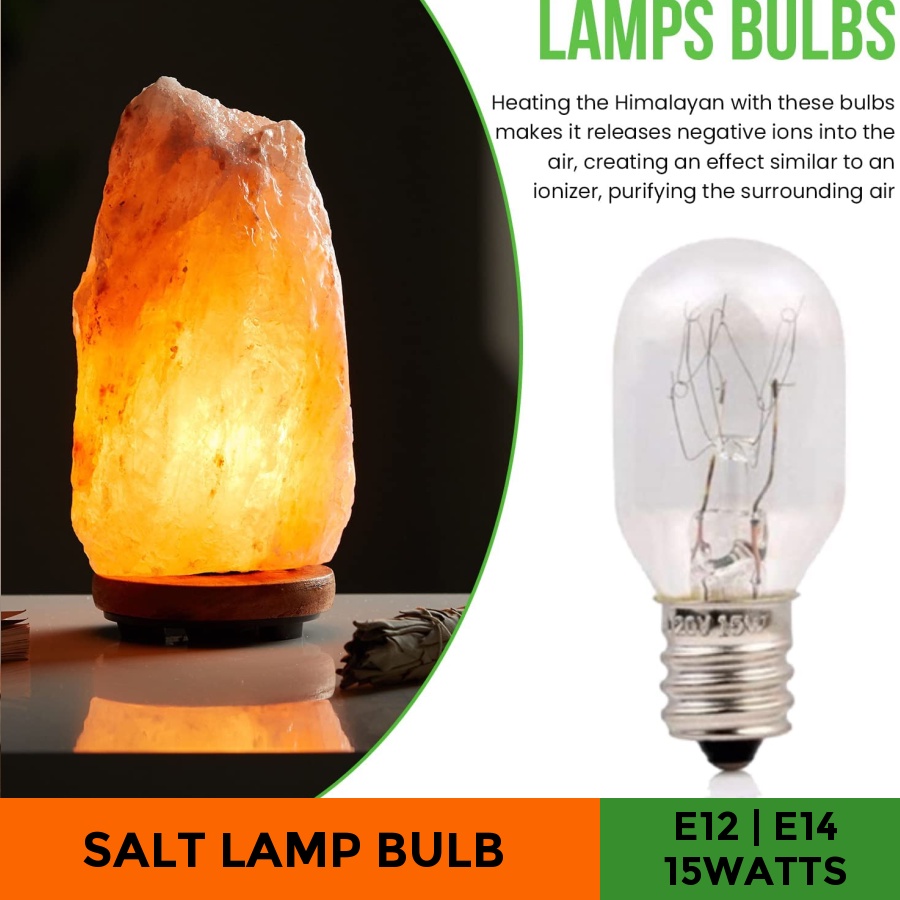 Light Bulb Himalayan Salt Lamp Replacement Heat Bulb Incandescent Bulb Oven Bulb Ref Bulb Candelabra