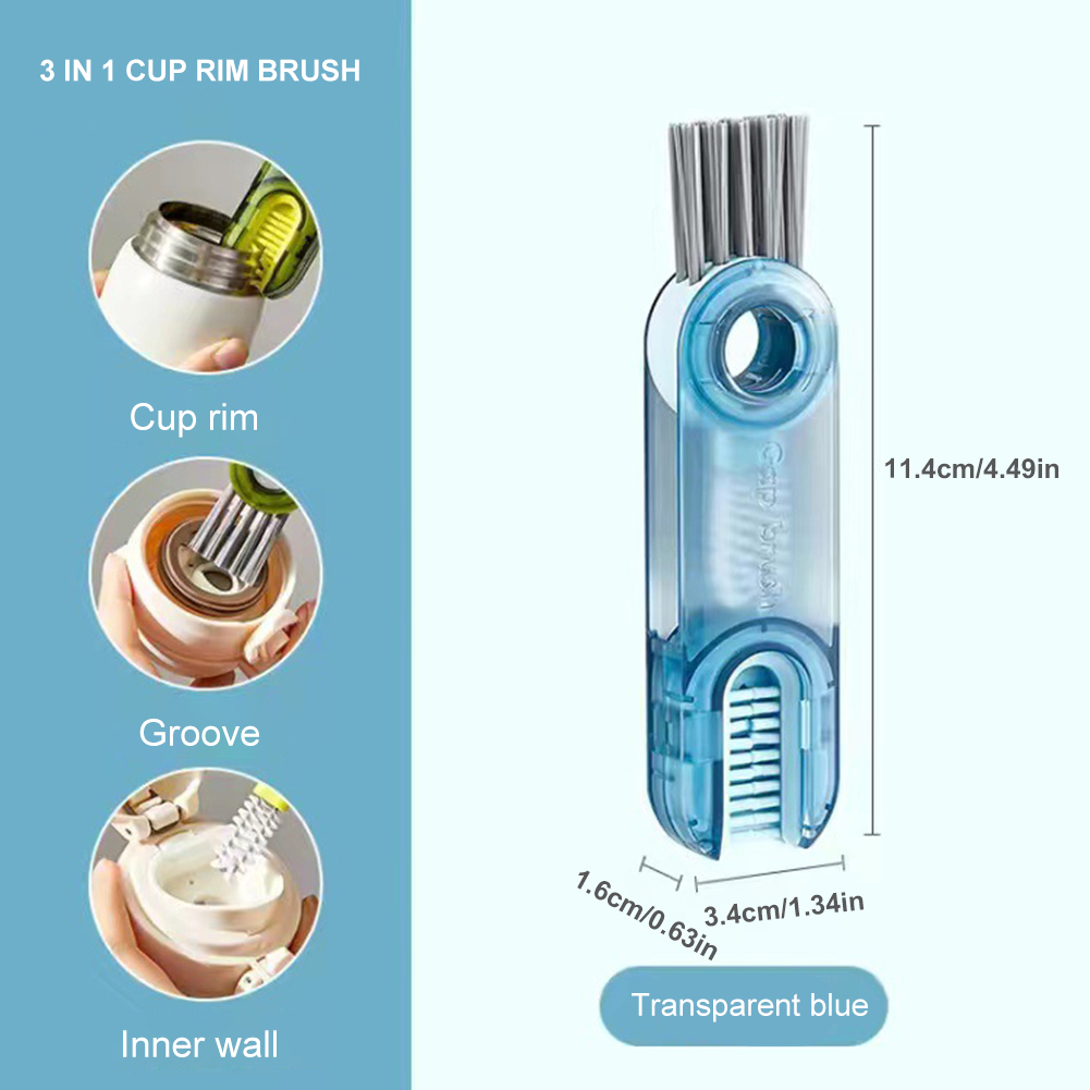 Bottle Brush 5 in 1 Bottle Cleaner Cleaning Brush Set