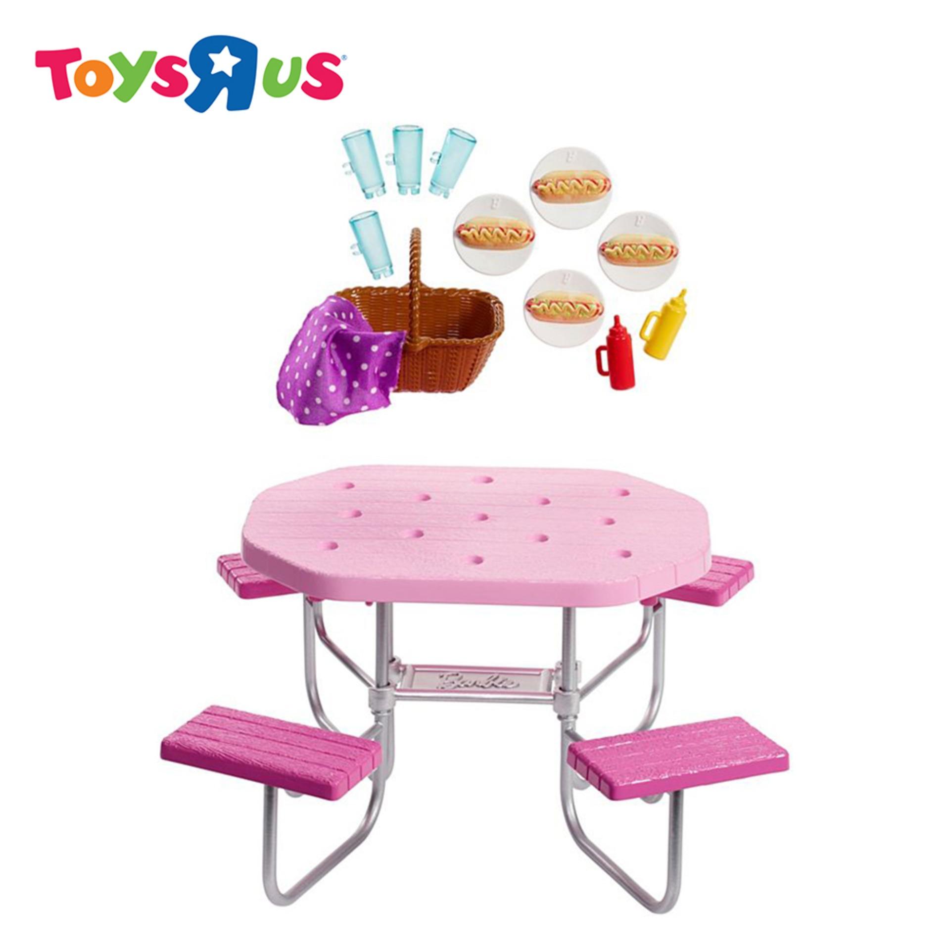 Barbie Outdoor Accessory (Picnic Table) Toys R Us