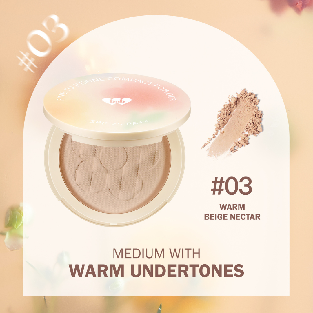 【BEST SELLER】barenbliss BNB Korean Bloomatte Fine to Refine Compact Powder | Waterproof Makeup | Air Brushed Matte Finish | SPF 25 PA++ [24H Oil Control] thumbnail