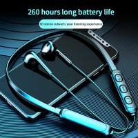 Bluetooth Earphone Wireless Neckband Sport Headset 9D Surround Stereo Noise Reduction Headphone With Mic