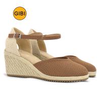 GIBI CNN8798 Knitted Jute Wedge