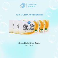 [Bundle] SCT Gluta Kojic Ultra SOAP Plant-based Lightening SOAP 5-Piece x 135 grams With Tea Tree Oil Plant-based Lightening SOAP Effective Whitening SOAP SCT SOAP Gluta Kojic Ultra