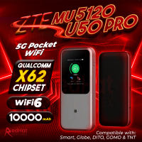 ZTE MU5120 5G POCKET WIFI W/ 10000MAH BATTERY (QUALCOMM X62)