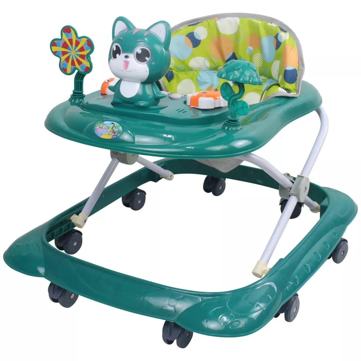 Baby Walker with Play Toys Waker Toys Learning To Walk for Baby Infant Adjustable Anti-rollover