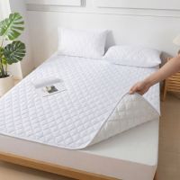 100% Waterproof Mattress Cover Quilted Cotton Bed Cover with Elastic Bands in the 4 Corners Breathable Mattress Protector