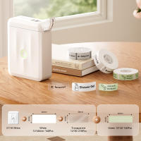 NIIMBOT D110 Thermal Label Printer Portable Bluetooth Inkless Printing Mini Label Maker Home Beauty Office Communication Switch Sticker Label Machine