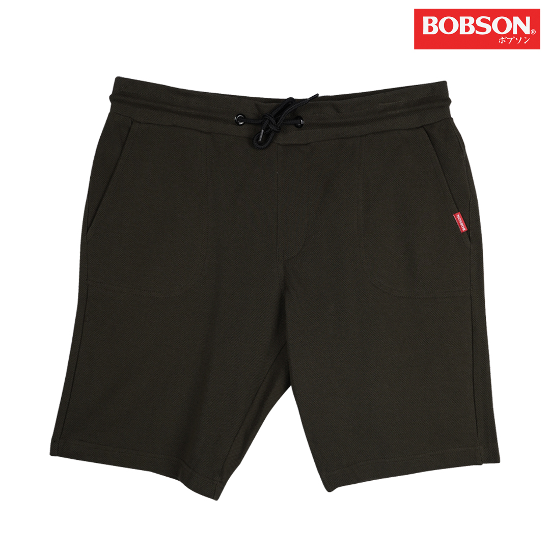 Bobson Mens Basic Non-Denim Jogger Shorts 80428 (Olive ) review and price