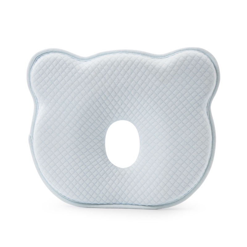 Baltra Premium Cotton Memory Foam Infant Head Shaping Pillow for Flat Head Prevention Breathable & Soft Baby Bedding Accessory