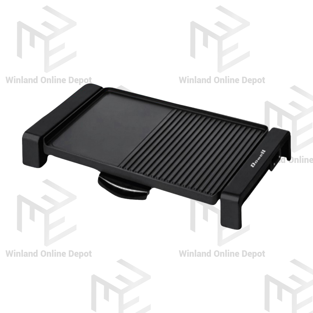 DOWELL Original NonStick Electric Indoor Griller Samgyupsal BBQ Grill with Oil Drip Tray
