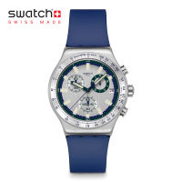 Swatch Irony BLUE REFLECTIVE YVS539 Blue Silicon Strap Watch