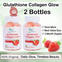 NATURE GLOW Glutathione Collagen Glow Gummies Anti-Aging Whitening Collagen Beauty Food Gummies 60 pieces