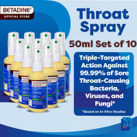 BETADINE® Antiseptic Throat Spray 50ml - Sore Throat & Mouth Infection Relief