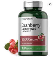 Ultra Triple Strength Cranberry Plus C 30000 mg (per serving) 120 Capsules