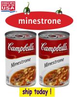 Campbells Minestrone Soup 10.5 oz / 298 g Campbells Soup Campbell’s USA Bundle of 2