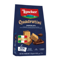 Loacker Quadratini Chocolate Wafer 4.41oz (125g)