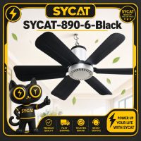 SYCAT-890-6 Blade Ceiling Fan Large | Electric Fan Wall fan Celling fan Big Size Blade Malaki