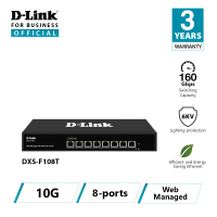 D-Link DXS-F108T/M 8-port 10G Smart Switch