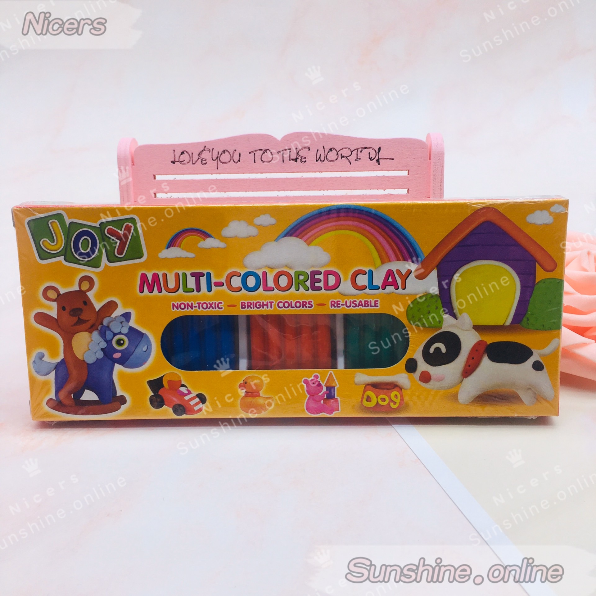 #SCL-3005 JOY Rainbow Clay 5colors