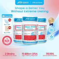 [Weight Management] Life Space Shape B420 Probiotic 60 Capsules (EXP:07/2027) For Diet Lose Weight Blood sugar Control & Reduce Calorie Lifespace probiotics b420 probiotics supplement