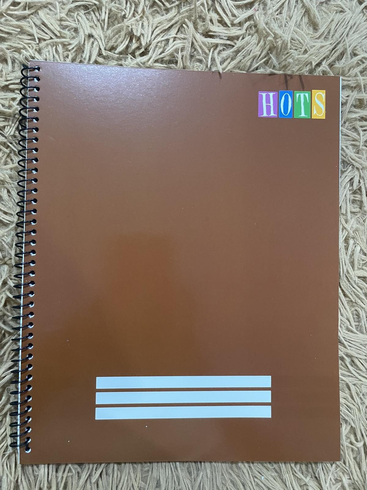BIG NOTEBOOK/ UNIVERSITY NOTEBOOK VARIOUS COLOR sold per piece YARN/SPIRAL