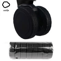 Coslife 8Pcs Thickened silicone Quiet Protective Covers for Suitcase Wheels Luggage Wheel Protectors