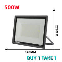 (BUY 1 TAKE 1)LAIMA LED Floodlight 220V Outdoor Spotlight Wall Reflector Lighting Waterproof IP66 Hanging Exterior