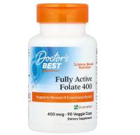 Doctors Best Ph | Doctors Best Fully Active Folate 400 400 mcg 90 Veggie Caps