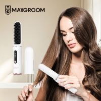 Maxgroom Wireless Hair Starightener Comb Type-C Charging 4500mAh Large Capacity 50Million Negative Ions for Hair Care